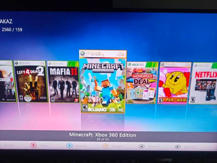Xbox 360 Slim RGH 3.0 250GB Console 2 Controllers - Original Box included