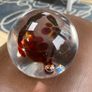 Vintage Glass paperweight Image 7