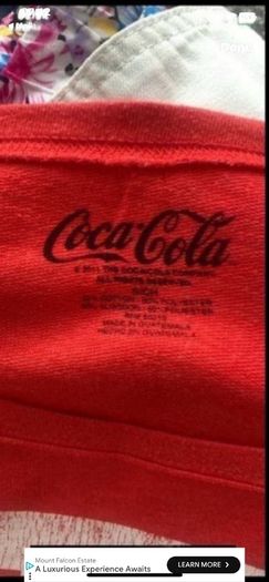 sweatshirt Coke a cola merchandise sweatshirt size small