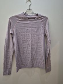 Fab Sweaty Betty Blush Pink Top Sz M sb