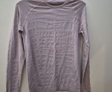 Fab Sweaty Betty Blush Pink Top Sz M sb