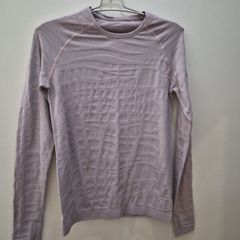 Fab Sweaty Betty Blush Pink Top Sz M sb