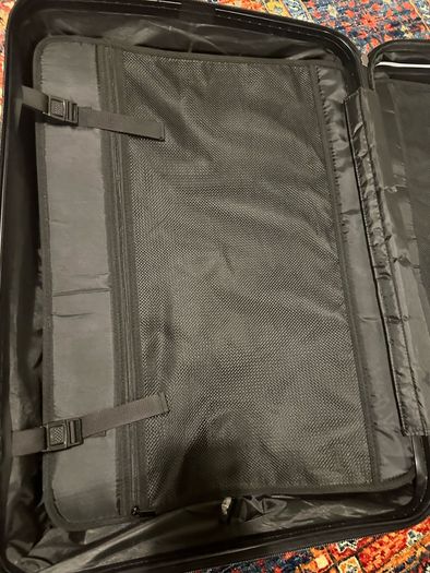 Lugage suitcase large expandable with transparent front