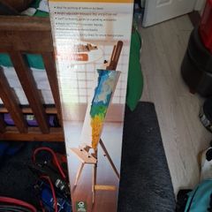 wooden easel