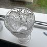 Vintage Kristal Zajecar Crystal Frosted Elegant Vase Image 8