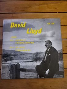 David Lloyd Sings 7 inch EP on Delyse EDP 228
