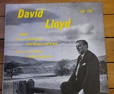 David Lloyd Sings 7 inch EP on Delyse EDP 228