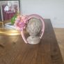 Brand new dusky pink and gold headband headpiece fascinator Image 8