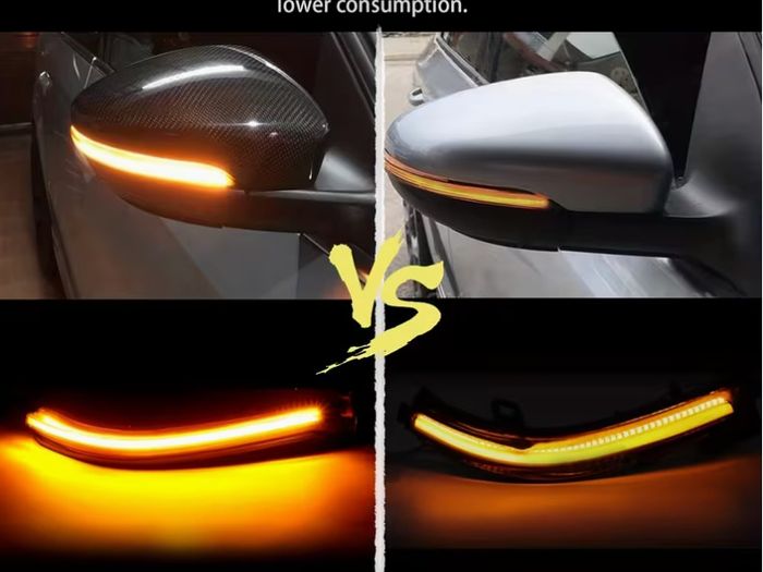 LED Dynamic Turn Signal Side Mirror Sequential Light Lamp for BMW
