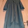 stunning long sleeve chiffon midi dress from Amber Image 2