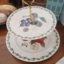 Ceramic Cake Stand, Botanic Gardens, Kew, Royal Fine Bone Image 2