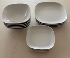 IKEA Square Dinnerware Set - 15 pieces
