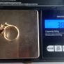 9ct gold sapphire ring size M Image 6