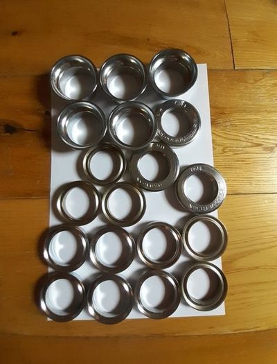 Job Lot of Chrome Phillips Headset Components
