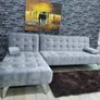Nordic Corner Sofa Bed with Chaise, Xmas Deal Image 3