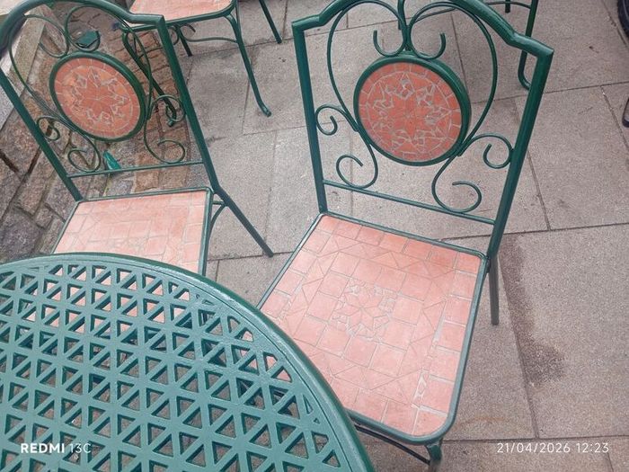 Vintage garden furniture