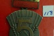 East German, Ddr, Medal /badge, Military Medal, Nva, Stasi ,,,(118)
