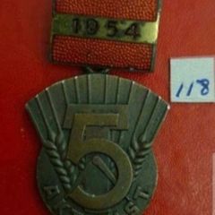 East German, Ddr, Medal /badge, Military Medal, Nva, Stasi ,,,(118)