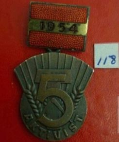 East German, Ddr, Medal /badge, Military Medal, Nva, Stasi ,,,(118)