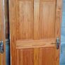 5 Solid Wood Pine Interior Doors Standard Size (Inc. 2 Glass Panels) Image 4
