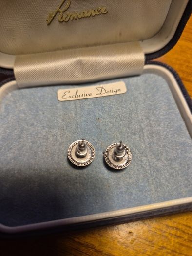 Modern Green Earrings