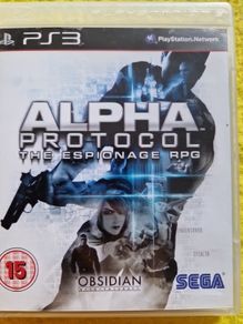 Alpha Protocol The espionage RPG PlayStation3 Ps3 games Original