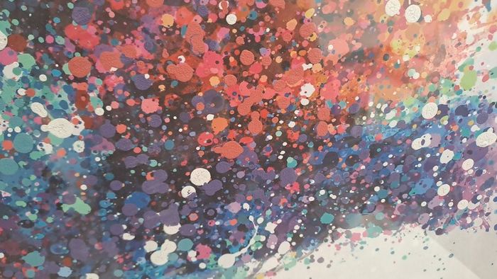 Framed painting