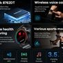 Focus Smart Watch Multiple Health Monitoring Sports Bracelet with Wireless Voice Calls Image 3