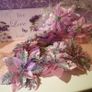 Bag of Pink Glittery Flower tops Image 4