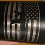Big Frig 30 Oz BLKRFL Tumbler Black USA Machine Gun Image 5