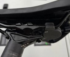 Under-saddle AirTag holder for bicycle