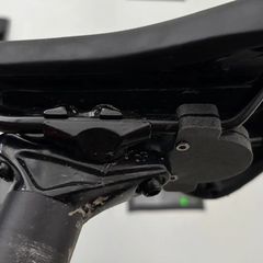 Under-saddle AirTag holder for bicycle