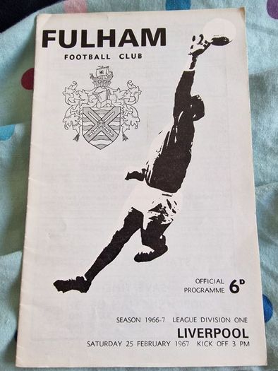 liverpool v Fulham programme