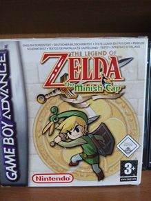 Zelda Minish Cap Game Gamehoy Advance