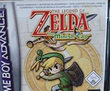 Zelda Minish Cap Game Gamehoy Advance