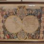 Beautiful Framed Personally Constructed Jigsaw Map Of The World Image 3