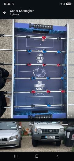 fusball table