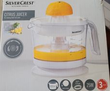 SilverCrest electric citrus juicer in excellent condition.