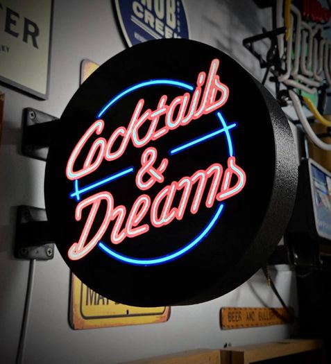 Man Caves & Home Bars Wall Mounted Light Box