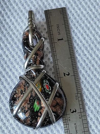 Glass pendant