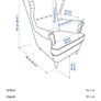 IKEA Strandmon armchair with detachable rocking chair accessory Image 4