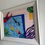 Original Art Swim Art Swimmer Pool Abstract Art Contemporary Irish Art Image 9