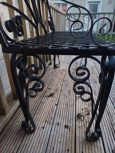 Steel bench