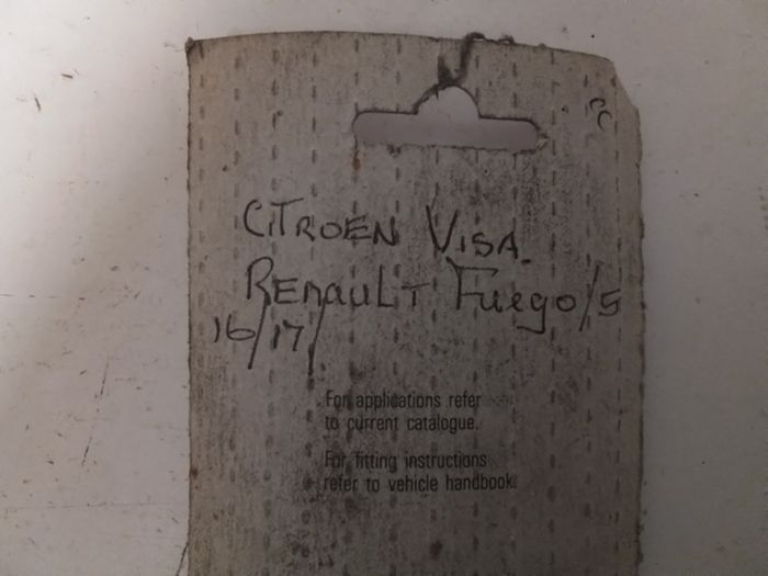 Renault  / Citroen Ignition Points.