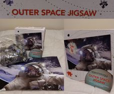 Outer Space Jigsaw Puzzle And Poster Set