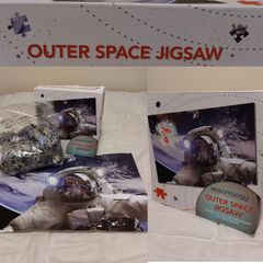 Outer Space Jigsaw Puzzle And Poster Set