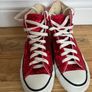 Red Sparkly Converse Boots Image 2