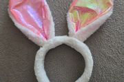 Bunny ears headband for toddlers/kids