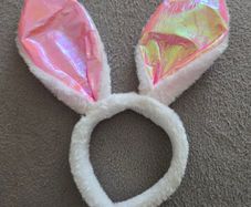Bunny ears headband for toddlers/kids