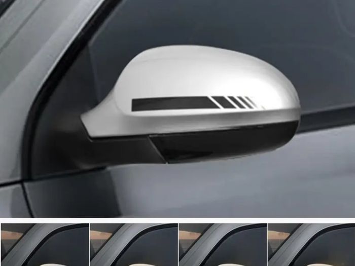 2pcs Sequential LED Side Mirror Indicator Turn Signal Light Dynamic Blinker for VW Golf